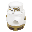 Bomba sumergible de achique / 3700 GPH / 12 VCD / Motor compacto / Eje acero inoxidable / Protección térmica TCO