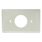 Placa de plástico para contacto sencillo.