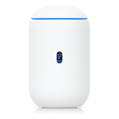 Dream Router 7 Cloud Gateway de 10G de Escritorio con WiFi 7 Integrado, Switch de 4 Puertos, Almacenamiento microSD y Compatibilidad Total con Full Stack UniFi