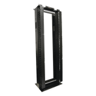 Rack de Aluminio / 45U / 7 ft (2.1 m) x 19 in / Gestión 190 Cables Cat6 / Organizadores Verticales con Puertas / Diseño Apilable