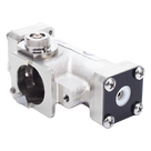 Ensamble de Sección de Línea / Diseño Thruline / Sin Conectores / Para Wattmetro Modelo 43 / RF de Alta Potencia