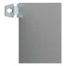 Soporte de Montaje en Pared / Acero Zincado 3 mm / 36x76x21 mm (1.42x2.99x0.83 in) / 4 Unidades / Protección IP / Posicionamiento Dual