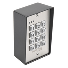 Teclado de Control de Acceso / 1,200 Usuarios / 3 Grupos Independientes / 3 Relevadores / Salida Wiegand / Antivandálico / Retroiluminación LED