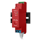 Relevador / Interruptor inteligente WiFi/Ethernet/Bluetooth / 1 canal / 16A / Medición de consumo AC / Montaje en riel DIN / 52.5 ft temperatura operación