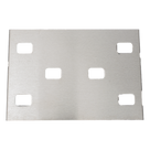 Cople para Uniones de Escalera de Aluminio / Plano / Peralte 3 1/4\"