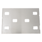 Cople para Uniones de Escalera de Aluminio / Plano / Peralte 3 1/4\" / Incluye Tornilería