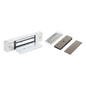 Kit Para Control de Acceso Incluye Chapa Magnética de 1200 Lbs / Montaje En \"U\" Para Puerta de Cristal /  Uso Interior / Certificación UL