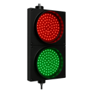 Semáforo LED / Diámetro 20 cm / Rojo y Verde / 90 LEDs por color / 10 W / IP Hermético / 110 VCA
