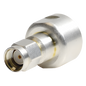 Adaptador UNIDAPT Hembra a SMA Macho Inverso. Plata / Oro / Teflón.