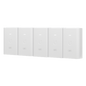 5 Unidades del Adaptador PoE Ubiquiti de 24 VDC, 1.0 A con puerto Gigabit, color blanco