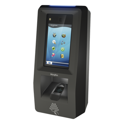 Lector de Huellas Serie Sigma Extreme MULTI-FFD con lector Mifare   PoE, IP65, IK09 aprobado por FBI