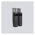 Sensor de Haz Infrarrojo Inalámbrico / Triple Frecuencia 409-458 MHz / Alcance 20 m (65.6 ft) / IP54 / Ajuste Angular ±90° / Batería Litio 2300 mAh