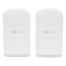 Kit Punto a Punto / Wi-Fi 5 867 Mbps / 5 GHz / Alcance 5 km (16,404 ft) / Antena 16 dBi / 3 Puertos Gigabit / IP55 / Administración Cloud