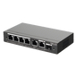 Switch Administrable Cloud 4 puertos Gigabit PoE+, 1 LAN Gigabit y 1 SFP, 54W
