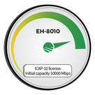 Módulo de capacidad / 10,000 Mbps (10 Gbps) / Compatible EH-8010 / Banda ancha / Integración en redes existentes