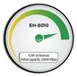 Capacidad inicial 10,000 Mbps (10Gbps) para EH-8010