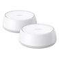 KIT 2 Routers Inalámbrico MESH Interior para Hogar / Doble Banda Wi-Fi 7 BE3600 Mbps / 2 Puerto 2.5 Gigabit WAN/LAN / 4 Antenas Internas / Operación Multi-Link MLO / Administración Mediante la App