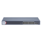 Switch Gigabit PoE+ / Monitoreable / 16 Puertos 1000 Mbps PoE+ / 1 Puerto 1000 Mbps de Uplink / 1 Puerto SFP /  Configuración Nube desde Hik-PartnerPro / Modo Extendido hasta 300 Metros / 130 Watts