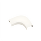 Curva de radio controlado, para uso con canaleta LD10, material ABS, Color Blanco