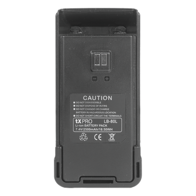 Batería Li-Ion / 2500 mAh / 7.4V / Carga 5-6 h / Compatible TX-500/600