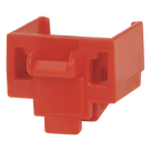 Kit de Bloqueo de Puertos RJ45 / 10 Unidades / Llave de Extracción Incluida / Rojo / -35°C a 93°C / RoHS