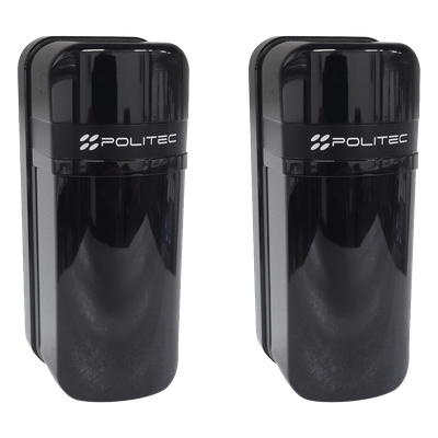 Detector Fotoeléctrico (A baterías) / 0 Falsas Alarmas / Alcance de 60m de Exterior y  350m en interior / Fácil Alineación / Compatible con cualquier panel de alarma