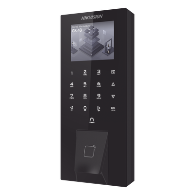 Terminal de Control de Acceso Biométrico / Huella Digital + Tarjeta M1 + PIN + Bluetooth / 5,000 Huellas y 150,000 Eventos / Pantalla LCD Táctil 2.4