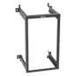 Rack de Montaje en Pared / 19 Pulgadas / 18 UR / Profundidad Ajustable 18/21.5/25 Pulgadas / Rieles Roscados #12-24 Numerados / Acero con Recubrimiento en Polvo