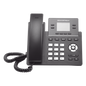 Teléfono IP Wi-Fi, Grado Operador, 4 líneas SIP con 2 cuentas, pantalla a color 2.4\", codec Opus, IPV4/IPV6 con gestión en la nube GDMS