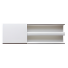 Canaleta de PVC / Dos Vías / 48 x 16 mm / Tramo 2.5 m (8.2 ft) / Auto-extinguible / Resistente UV