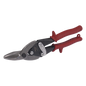 Tijera de Aviación / Corte Izquierdo / Acero Calibre 20 / Longitud 10\" (25.4 cm) / Mango Ergonómico / Bloqueo de Seguridad