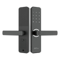 Cerradura Inteligente / Huella Digital y Wi-Fi / Mortise Europeo DIN / 300 Usuarios / App ZSmart / Carga Emergencia Micro-USB