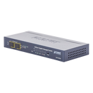 Switch Administrable / 8 Puertos Gigabit / 2 Puertos SFP / 20 Gbps Switching / Alimentación Dual PoE + DC / IPv6/IPv4 / CloudNMS