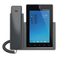 Teléfono IP Android 11, 16 líneas SIP con 16 cuentas, pantalla táctil  7\", puertos Gigabit, Wi-Fi, Bluetooth, PoE, codec Opus, IPV4/IPV6 con gestión en la nube GDMS