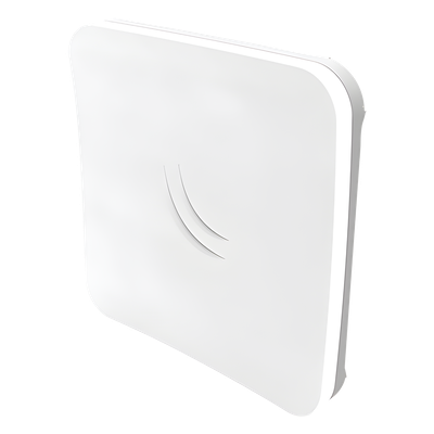 (SXTsq Lite2) Cliente y  PtP  en 2.4 GHz, 802.11b/g/n  con Antena Integrada de 10 dBi, Hasta 1000 mW de Potencia.