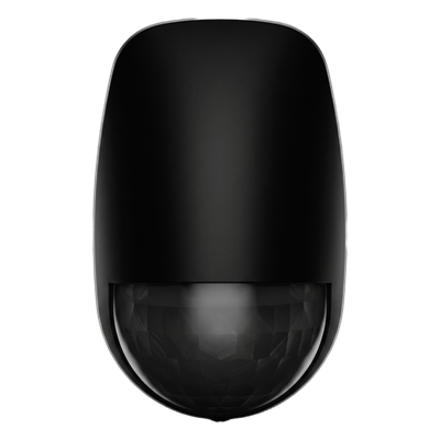 Detector PIR Inalámbrico Interior AX PRO / Inmunidad a Mascotas hasta 30 kg / Rango 15 m (49.2 ft) / Ángulo 85.9° / Tri-X Wireless 433 MHz / AES-128 / Batería 5 Años / Negro