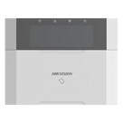 Teclado de alarma / Pantalla LCD / Lector RFID integrado / 2 zonas cableadas / 1 salida de alarma / 64 llaveros / 12VCC / 150x115x28 mm / 5.9x4.5x1.1 in