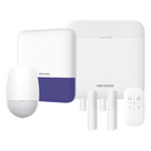 Kit de Alarma Inalámbrico / 48 Zonas / GSM 3G/4G Dual SIM / Wi-Fi 2.4 GHz / PIR 15 m (49.2 ft) / Sirena Exterior / Batería de Respaldo 12 h