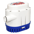 Bomba de Achique Automática / 1500 GPH / 12V CC / Altura 2.5 m (8.2 ft) / Interruptor Integrado / ABS Marítimo
