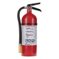 Extintor Multipropósito Recargable / 5.5 lb (2.5 kg) / Clase A B C / UL 3-A:40-B:C / Paquete de 6