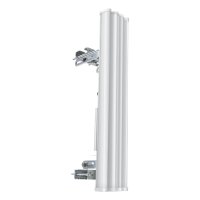 Antena sectorial para radio estaciones base airMAX de 90 grados de cobertura horizontal, 5 GHz (5.15-5.85 GHz) de 20 dBi