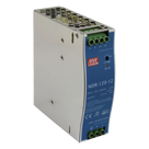 Fuente de poder industrial / 120 W / 12 Vcc / 10 A / Entrada 90~264 VCA / Riel DIN / 1.57 x 4.93 x 4.47 in