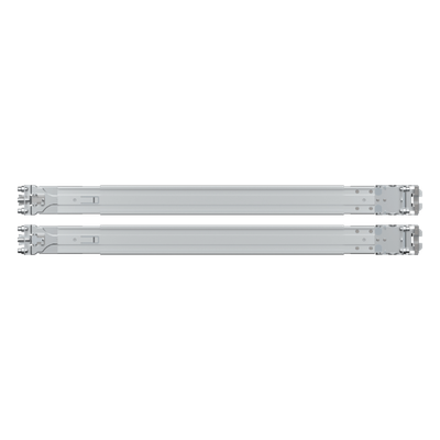 Kit de Rieles para Rack Synology RKS-01 | Compatible con Servidores de Montaje en Rack | Ancho de Pilar ≥450 mm | Ancho de Panel ≥480 mm | Profundidad de Montaje 553-834 mm | Orificios Cuadrados ≥9