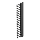 Organizador Vertical de Cables / 45 UR / 2 m (6.6 ft) / 726 Cables / RAL 9005 / Dedos 1.75 pulg / 95x208 mm