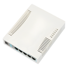Switch SOHO / 5 Puertos Gigabit / 1 Puerto SFP / PoE Pasivo / SwOS