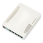Switch Mikrotik 5 puertos Gigabit Ethernet y 1 SFP