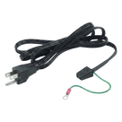 Cable de Alimentación para Ventilador / 1.52 m (5 ft) / Enchufe 3 Puntas a Tierra / 1 o 2 Ventiladores / Tierra Positiva