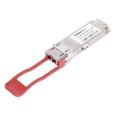 Transceptor Óptico QSFP+ (Mini-Gbic) / Monomodo 1310 nm / 40 Gbps / 40GBASE-ER4 /Conectores LC/UPC Dúplex / DDM / Hasta 40 km