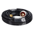 Cable Coaxial 10 Metros / Baja Pérdida / Diámetro 5 mm / Impedancia 50 Ω / Apantallamiento >90dB / Operación 5-3000 MHz / Conectores N y SMA Macho / Compatible NX9775 NX9776 NX9783