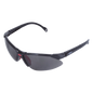 Lentes de seguridad modelo \"Orión\" negro, armazón de plástico.